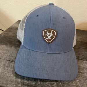 Ariat White Mesh Cap